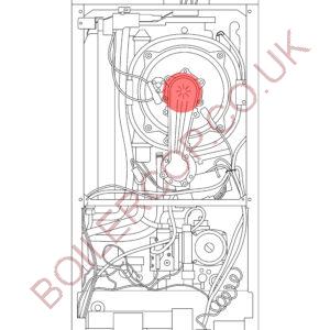 5114697 - BAXI - Duo-tec - Duo-tec 28 HE - Burner